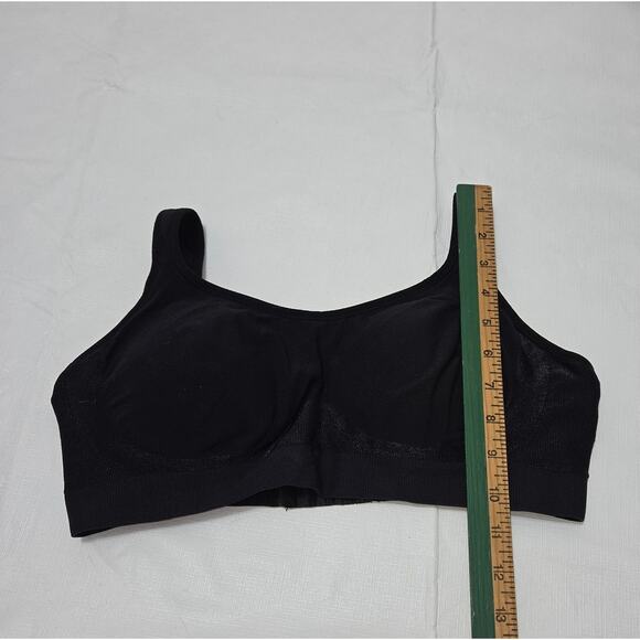 Truekind Daily Comfort Straps Wireless Shaping Bra Size Large Black - Picture 3 of 8